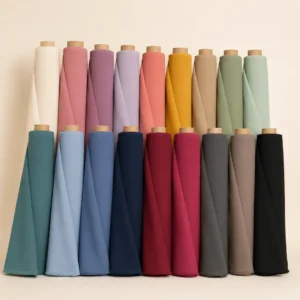 Pilihan warna Kain Babydoll Zara Panca Textile