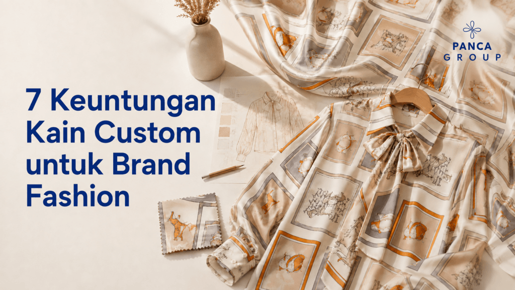 7 keuntungan menggunakan kain custom untuk brand fashion