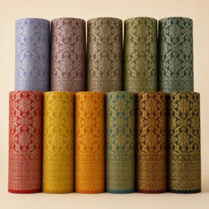 Pilihan warna kain Songket 542 Panca Textile
