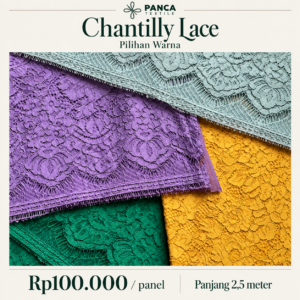 Chantilly Lace Panca Textile - pilihan warna